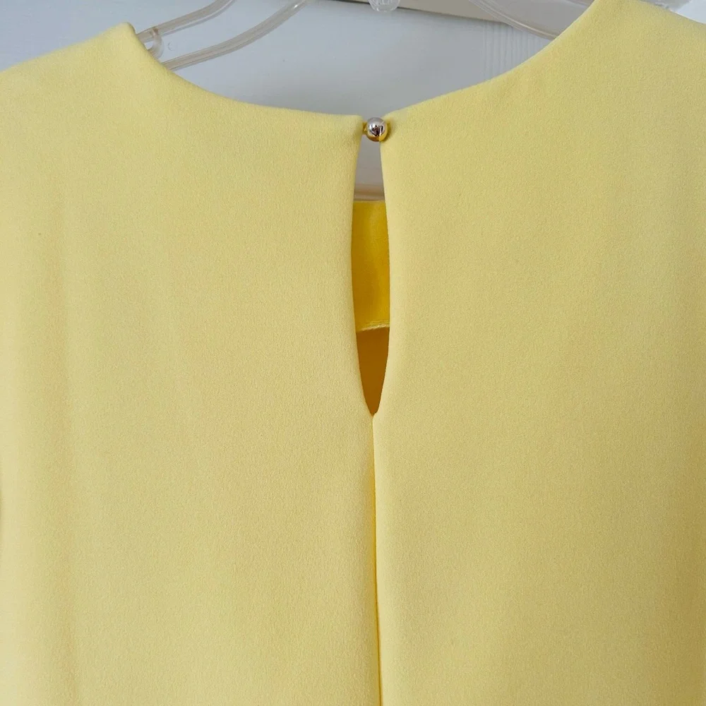 Yellow Short Sleeve Mini Dress (Women’s) - Picture 6 of 8